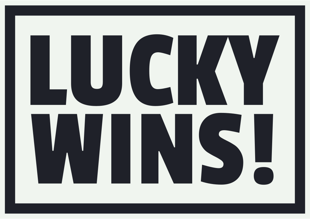 LuckyWins omtale logo