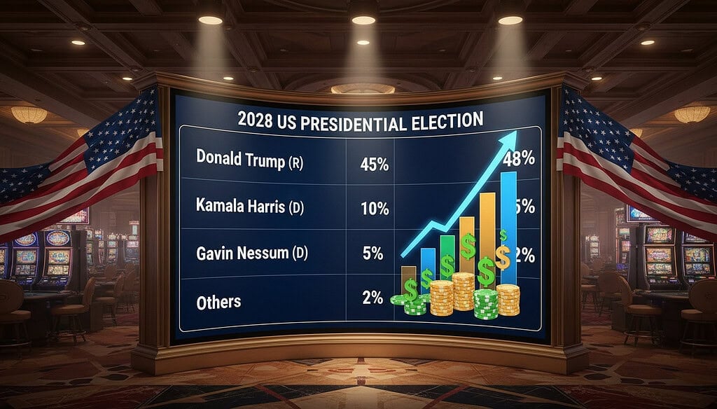 Betting US Election – Odds for 2028-presidentvalget