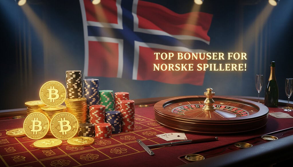 Bitcoin Casino Bonuser – Beste Tilbud For Norske Spillere