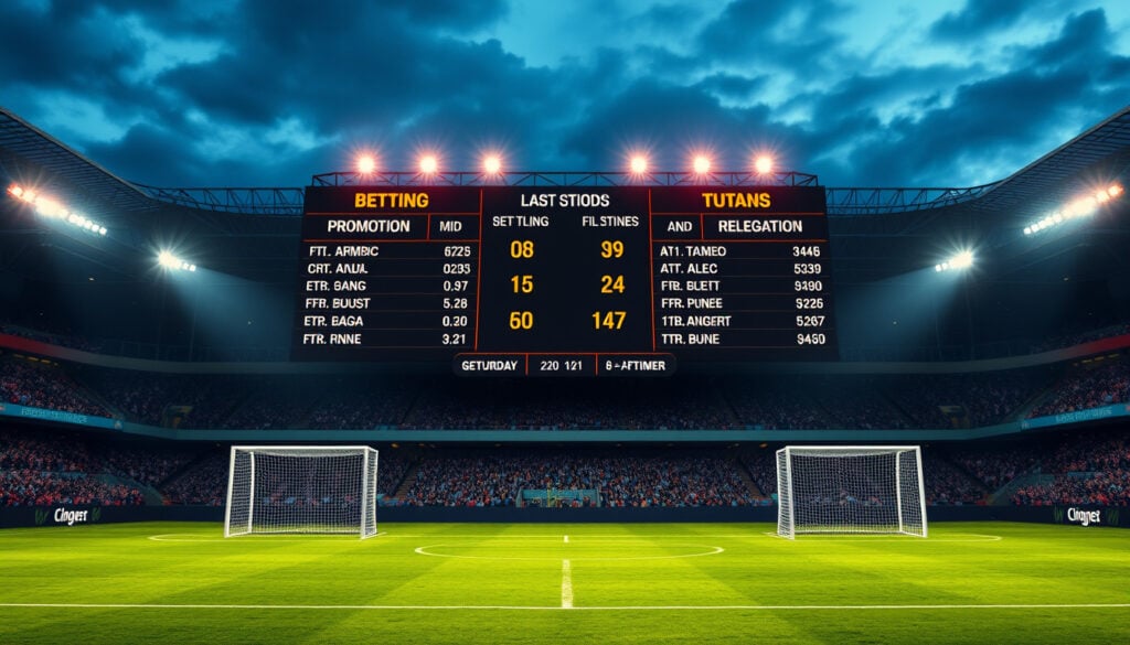 Championship Betting – Siste Odds Opprykk og Nedrykk