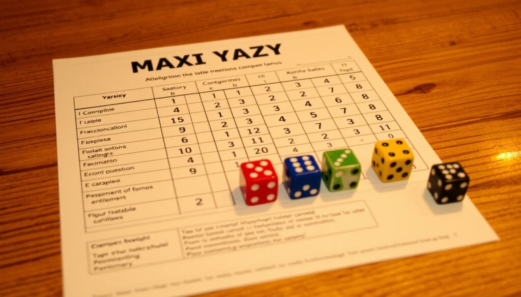 Maxi Yatzy Regler – Komplett Guide med Poengtabell