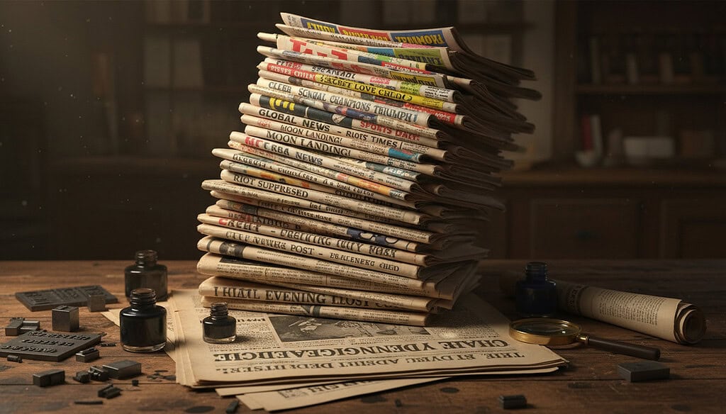 Newspaper – Definisjon, Kjennetegn, Historie og Typer