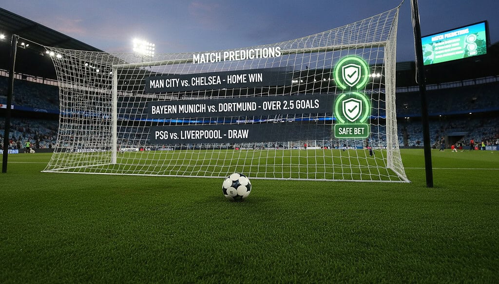 Safe Betting Tips Today – Beste Gratis Fotballprediksjoner