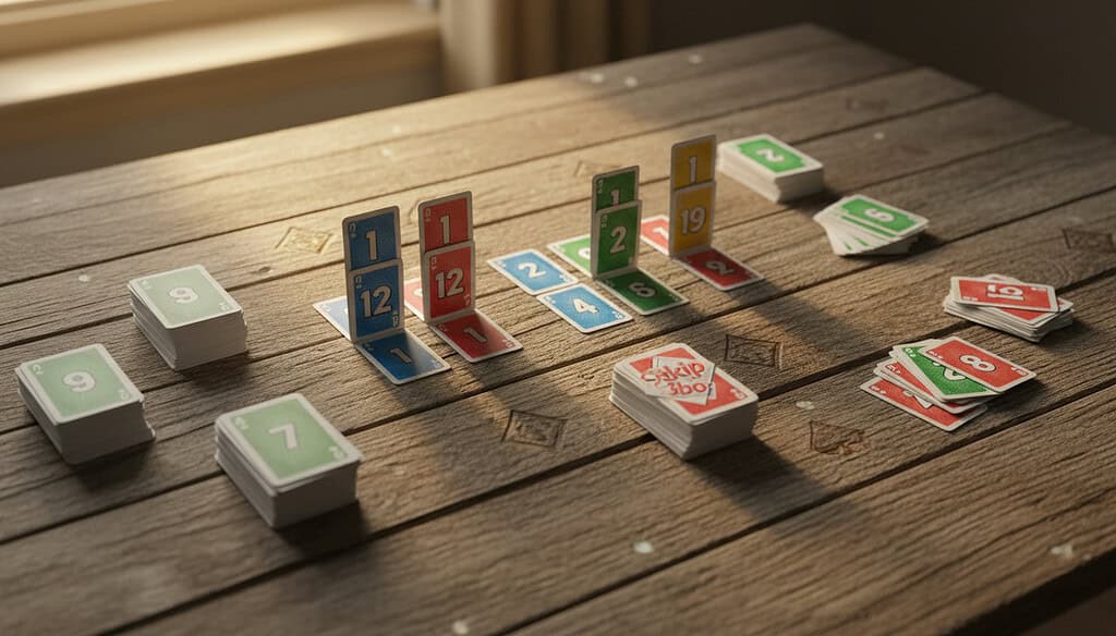 Skip-Bo Regler for Spill og Strategi