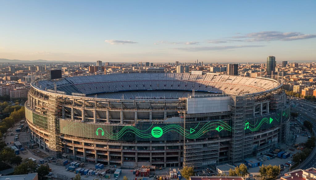 Spotify Camp Nou Renovering