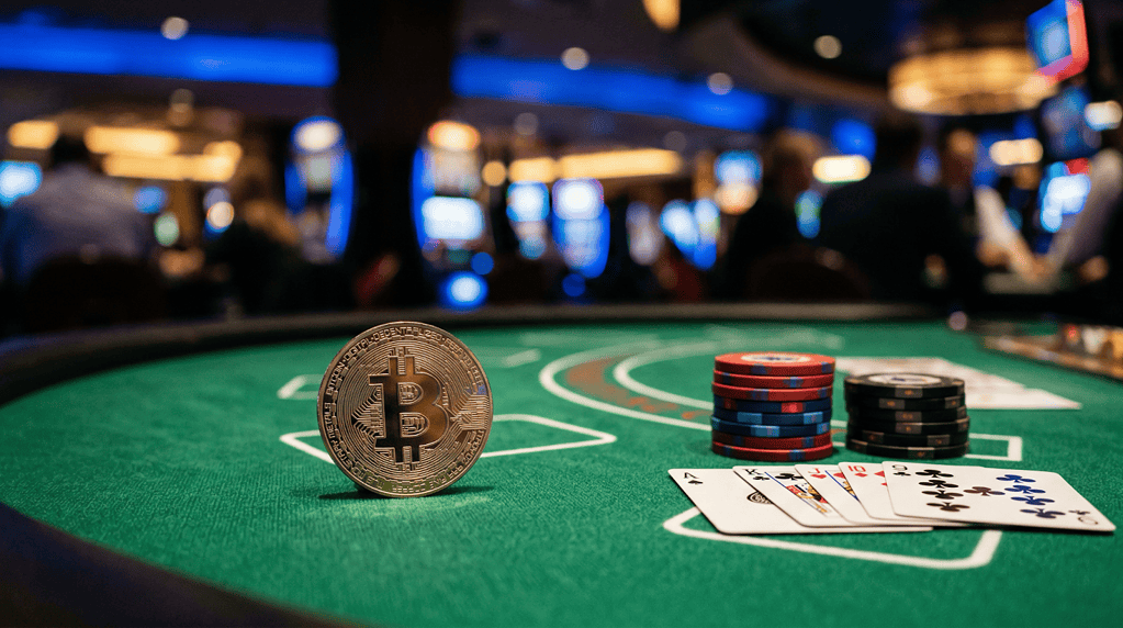 Kryptovaluta på bettingsider og casinoer: slik fungerer det